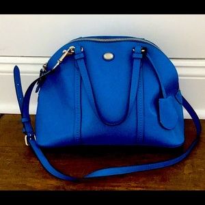 Leather coach hand/ cross body bag never used